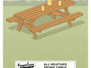 All Weather Picnic Table plan cover