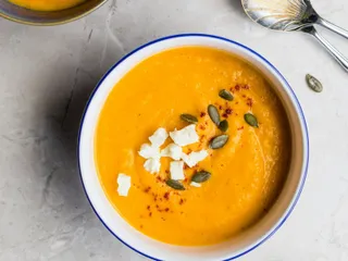 Herby Garlic Potato Soup